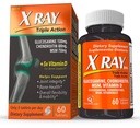 X Ray Dol Triple Action Joint Suplement with Glucosamine 1500mg, Chondroitín 800mg, MSM 750mg and 5X Vitamín D for Healthy Joints, Bones & Cartilage - 60 Počet na fľašu - 1 Balenie