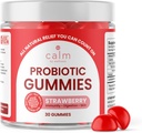 Pokoj od wellness probiotických Gummies, Jahodovo-chutí, All-Natural Vegan Probiotiká pre dospelých, 10 miliárd CFU, Probiotiká pre trávenie Pravidelnosť, Imunita, Zdravie pokožky a zdravie Gut