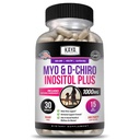 Kaya Naturals Myo & D- Chiro Inozitol Plus Podpora pre ženy, vitamín B8-30 kapsuly