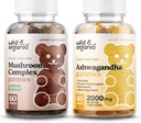 Voľne žijúce & organické huby a ashwagandha gummies