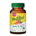 MegaFood Baby & Me 2 Postnatálne vitamíny pre ženy Dojčenie s folátom (prírodná forma kyseliny listovej), cholín, jód, vitamín D, Moringa Leaf a viac - 120 Karty (60 Servings)