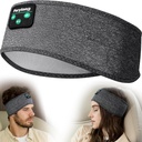 Perytong spánková čelenka - Bluetooth spiace slúchadlá pre bočné spanie - slúchadlá pre spanie pohodlná čelenka s tenkým reproduktorom Mikrofóny Darčekové nápady pre ženy Muži