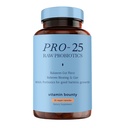 Vitamín Bounty Pro-25 Probiotiká s Prebiotikom - 25 miliárd CFU pre mužov a ženy - Podpora zdravia pri trávení s Lactobacillus Acidophilus, Bifidobacterium - 30 denných kapsúl od Gut Health