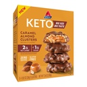 Atkins Caramel Almond Clusters, Gluten Free, High in Fiber, 1g Sugar, 2g Net Carb, Keto Friendly, 8 gunt