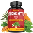Stinging Nettle Extract Kapsule s Boswellia, Turmerica & Saw Palmetto - 2 mesiace dodávky pre Joint, Body Management, koža, vlasy a imunita