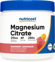 Nutricost práškový dusičnan horečnatý (mazadlová limonáda, 250 gramov)