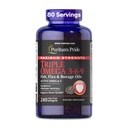 Puritánska pýcha Premium Maximálna sila Triple Active Omega 3-6-9 Ryby, Ľan, a Borage Oleje, Dietary Supplement for Heart, Joint, and Cellular Health Support, 240 Rýchle vydanie Softgels