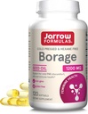 Jarrow Formuly Borage 1200 mg - 120 Softgels - Zdroj GLA - Borage Oil Supplement - pre zdravie pokožky a imunitný systém podporu, mierne PMS nepohodlie Podpora - Až 120 Servisov