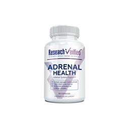 Výskum Overená Adrenal Support - 60 Kapsule - Podpora Adrenal Gland Function, Boost Energy, Balance Cortisol - Huby, B-vitamíny, Bioflavonoidy, BioPerine