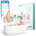 Formind Nabíjateľné sluchové pomôcky pre seniorov - Pokročilý prijímač v kanáli (RIC) Design, 16-Channel Digital Sound, zvukovo-zrušenie, 2-hodinový rýchly náboj pre 60-hodinové použitie, Superior kvalita zvuku