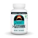 Zdroj Naturals L-Glutamine, voľná forma aminokyseliny, ktorá podporuje metabolickú energiu*, 500mg - 100 tabliet