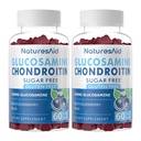 Glukozamín Chondroitín Gummy s extra silou MSM a bazy - Spoločná podpora, Antioxidant Immune Suplement for Adult for Adults, Men & Women. (2 balenia)