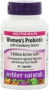 Webber Naturals Ženy Probiotické kapsule, 45 Počet