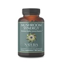 Natura Health Products Mushrom Synergy Supplement - Featuring Turkey chvost, Red Reishi, Chaga, & Poria Huby - Moduláty Zdravá imunitná odpoveď* (180 Kapsule)