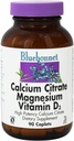 Citrát vápenatý horčík Plus vitamín D 90 viečka - Bluebonnet