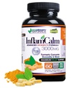 Ženská Formula 3000 InflamCalm Pokročilé s Turmerica, Curcumin, Enzymes a Boswellia. Vegetariánska, bezlepková - (Backaging May Vary)