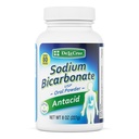 De La Cruz Čistý prášok bikarbonátu sodného Pečenie Soda & Pečenie Powder Bezhliník Antacidum pre pálenie záhy a pri trávení 