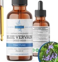 Modrý železník Herb Organic, modrý železník Tincture, bez alkoholu, Vegan - 2 Fl Oz