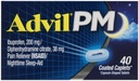 Advil PM 200 mg obalené viečka 40 ea (balenie 6)