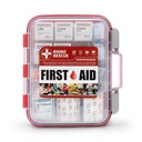 RHINO RESCUE 371 Pieces OSHA All-Purpose First Aid Kit, Home & Office Professional Medical Supplies, Ideálne pre pohotovosť, Škola, Obchod