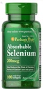 Puritáni Pride Selénium 200 mcg Tablety, 100 Počet