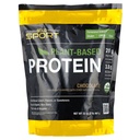 Kalifornia Gold Nutrition Sport, Plant-Based Protein with Organic Brown Ryce Protein Concentrate, Ľanseed, Chia Seed, Chocolate, 2 LB (907 g)