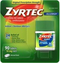 Zyrtec Allergy Relief (10 mg), 90 Tablets