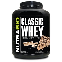 NutraBio Classic Wheey Protein Powder- 25G Protein per Scoop -No Fillers, Umelá farba, Konzervačné látky - Nízky glycemic Index - (Chocolate Arašidové maslo, 5 libier)