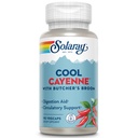 SOLARAY Cool Cayenne Pepper 40.000 HU s Butchers Broom pre zdravé circulation Support