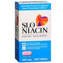 Slo-Niacin 500 mg 100 tabliet (dávka 6 tabliet)