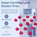 786 Biotin Boost Vitamíny - halal Gummy Vitamíny pre vlasy, kožu a nechty - Vegan, Gluten-free, 10 000mcg na obsluhu [najvyššia potencia]