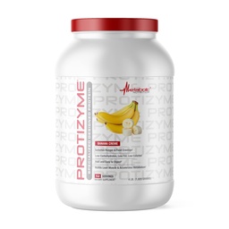 Metabolická výživa, Protizyme, 100% prášok na srsť, vysoký obsah bielkovín, nízky obsah tukov, bielkoviny s nízkym obsahom tuku, tráviace enzýmy, 24 esenciálnych vitamínov a minerálov, 4 libry (52 dávok)