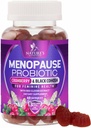 Menopauza Doplnky pre ženy - 3 miliardy CFU Prírodné Menopauza Relief pre mierne horúce riasy a nočné potey, PH, Vaginal Zdravie Podpora probiotiká pre ženy Gummy, Probiotické doplnok - 60 Gummy