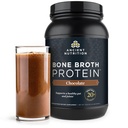 Staroveká výživa Grass Fed, Cage Free, Bone Brot Protein Powder, 20g Protein, Hydrolyzed Collagen Peptidy, Keto & Paleo Friendly, Podpora kĺbu, Gut Health, Čokoláda, 40 Slúži