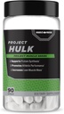 Projekt Hulk, Sila, Atletický výkon, Protein Synthesis, Vyrobené s botaniky (90 Kapsule).