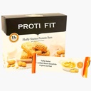Proti Fit - Fluffy Nutter Low-Carb Protein Bars, Low-Calorie Snacks pre chudnutie a zdravé jedlá (Fluffy Nutter, 1 balenie)