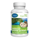 Energize Oyster Extract Supplement pre mužov a ženy - zinok, taurín, aminokyseliny - podporuje energiu a wellness, vyrobené v USA, 500 mg, 60 Rastlinné kapsule.