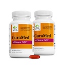 Terry prirodzene CuraMed + Clinical OPC - Curcumin Supplement with French Grape Seed Extract - Brain, Prostate & Liver Health Support - Supplement with Ar-Turmerone - 60 Softgels (2 balenia)