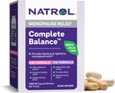 Natrol Complete Balance, Dietary Supplement for Menopause Relief, A.M./P.M. Menopauza Relief for Women, 60 Kapsule, Až 30 Day Supply