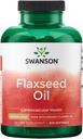Swanson Ľanový olej (Omegatru) 1000 Milligrams 200 Sgels