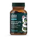 Gaia byliny Sinus & Lung Supreme - Lung Support Supplement for Respiratory Health - Sinus Support - Vegan, Gluten-free & Dairy Free - Plant-Based Formula - 60 Kapsule