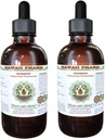 Feverfew bez alkoholu Tekutý extrakt, Organic Feverfew (Tanacetum parthenium) Sušené Herb Glycerit Hawaii Pharm Natural Herbal Supplement 2x4 oz