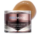 Freemood Očná krém pre tmavé kruhy, Anti-Aging pod očný krém s kofeínom, kyselina hyalurónová bojovať proti jemným čiaram, Hydrating očné starostlivosti sérum,1 fl.oz