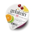 Gelatein Fruit Punch: 20 gramov bielkovín. Bez cukru. Ideálne pre priehľadnú tekutú stravu, ťažkosti s prehĺtaním, bariatriku, dialýzu a onkológiu. Skvelá pred alebo po tréningu občerstvenie. (12 balenie)...