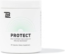 TB12 Chrániť - Premium 5 v 1 Imunitná podpora doplnok so zinkom, vitamínom C, Beta Glucan, extrakt z Larch Tree, a bazy poskytnúť každodennú podporu imunitného systému a zvýšenie energetickej hladiny