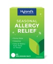 Hyland's Indoor and Outdoor, Non Drowsy Seasonal Alergy Relief Pills, Pre kýchanie, Runny Nose, Svrbiace a vodnaté oči, Nos alebo hrdlo, Bezpečné a prírodné, Rýchle rozpúšťanie tabliet, 60 Počet
