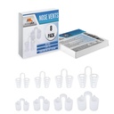 Nosový otvor Sinus Relief Dilator (Pack of 8 Rôznych veľkostí) - Jednoduché riešenie pre nosové špehovači - opakované chrápanie zariadenie, aby si pokojné nočného spánku - od Mobi Lock