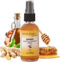 Mickelberry Gardens Immune Support Ginger Honey Spray – Organic Ginger Shots & Syrup for Immunity Boost, Digestive Health, and Wellness – 2 Oz