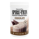 NaturesPlus SPIRU-TEIN Shake - Čokoláda - 2,1 lbs, Spirulina Protein Powder - Rastlinná náhrada jedla, vitamíny a minerály pre energiu - Vegetariánska, bezlepková - 34 Servisov