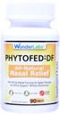 Wonder Laboratories Phytofed-DF All-Nasal Relief and Decongestant, 90 tabliet